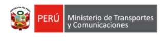 Ministerio de Transportes y Comunicaciones
