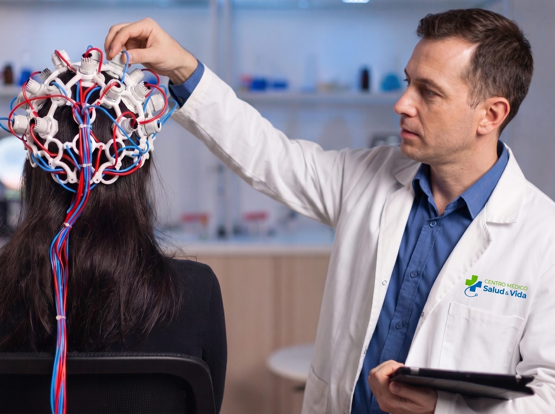 Evaluación de Neurología con electroencefalograma